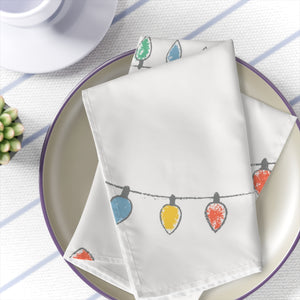 Holiday Napkins - Christmas Lights