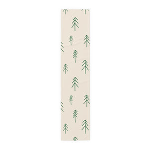 Holiday Table Runner - Evergreens