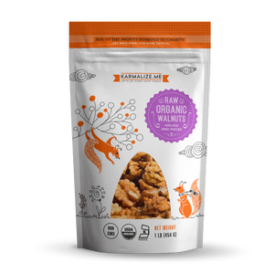 Organic Walnuts  - Halves and Pieces