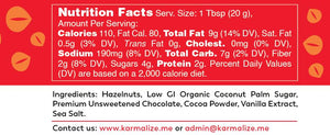 Raw and Vegan Hazelnut Butter