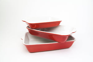 The Party's at Mary's - Baking Dish Set in Amber