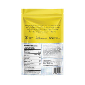The Party's at Mary's - Honey Pepper Teriyaki Beef Jerky - Back