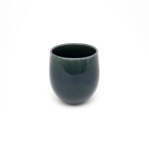 The Party's at Mary's - Large Goblet Stemless Wine Glasses in Adriatic - Set of 1