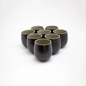 The Party's at Mary's - Large Goblet Stemless Wine Glasses in Djerba - Set of 8