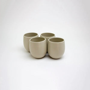 The Party's at Mary's - Large Goblet Stemless Wine Glasses in Pita - Set of 4