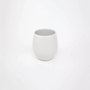 The Party's at Mary's - Regular Goblet Stemless Wine Glasses in Chalk - Set of 1