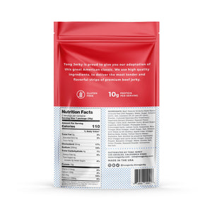 The Party's at Mary's - Spicy Beef Jerky - Siracha - Back