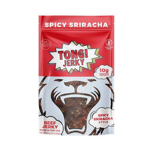The Party's at Mary's - Spicy Beef Jerky - Siracha - Front