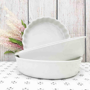 The Party's at Mary's Bakeware Set in Evergreen