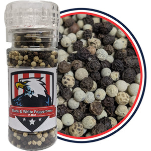 Black And White Peppercorns
