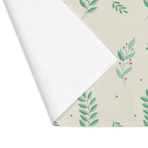 Holiday Table Placemat - Large Holly