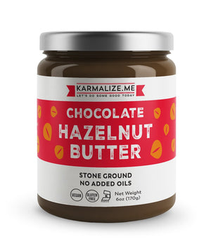 Raw and Vegan Hazelnut Butter
