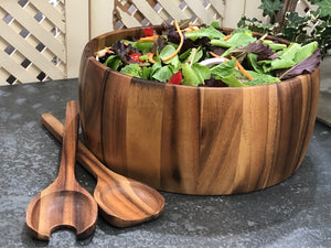 Dragor X-Large Salad Bowl with Servers