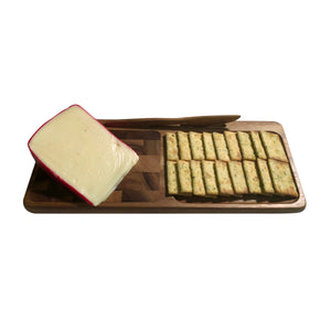 Bornholm Cheeseboard & Knife - 14"x6"x.75"