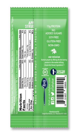 Apple Strudel Protein Bars - Pack of 6