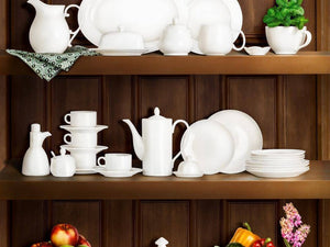 Fine Porcelain Professional Round Platter - 12"