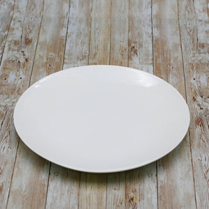 Fine Porcelain Round Platter - 12"