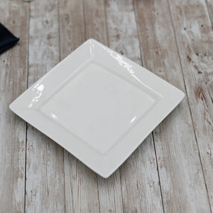 Fine Porcelain Square Platter - 11.5"x11.5"