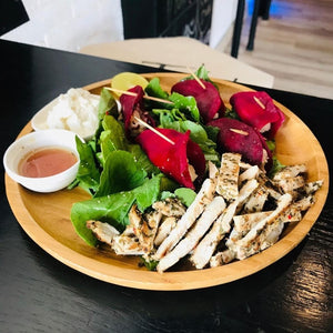 Natural Bamboo Plate - 10"