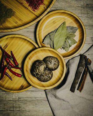 Natural Bamboo Plate - 10"