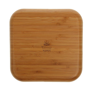 Natural Bamboo Plate - 8"x8"