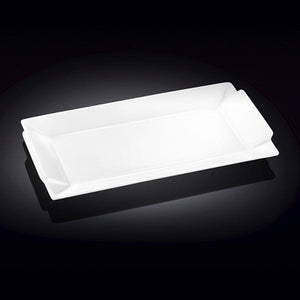 Fine Porcelain Rectangular Platter - 13.5"x7"