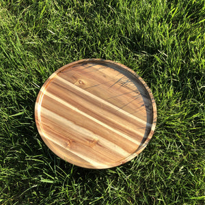 Acacia Round Plate Platter - 14"