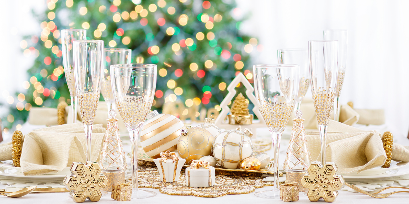 Christmas Dinner Setting