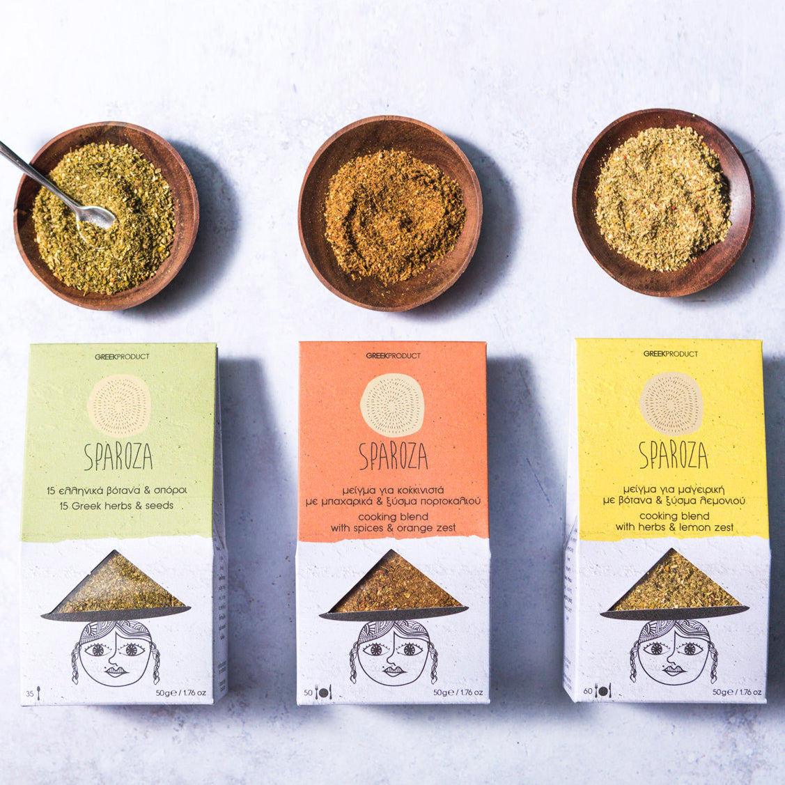 The Sparoza Handcrafted Cooking Blend Set