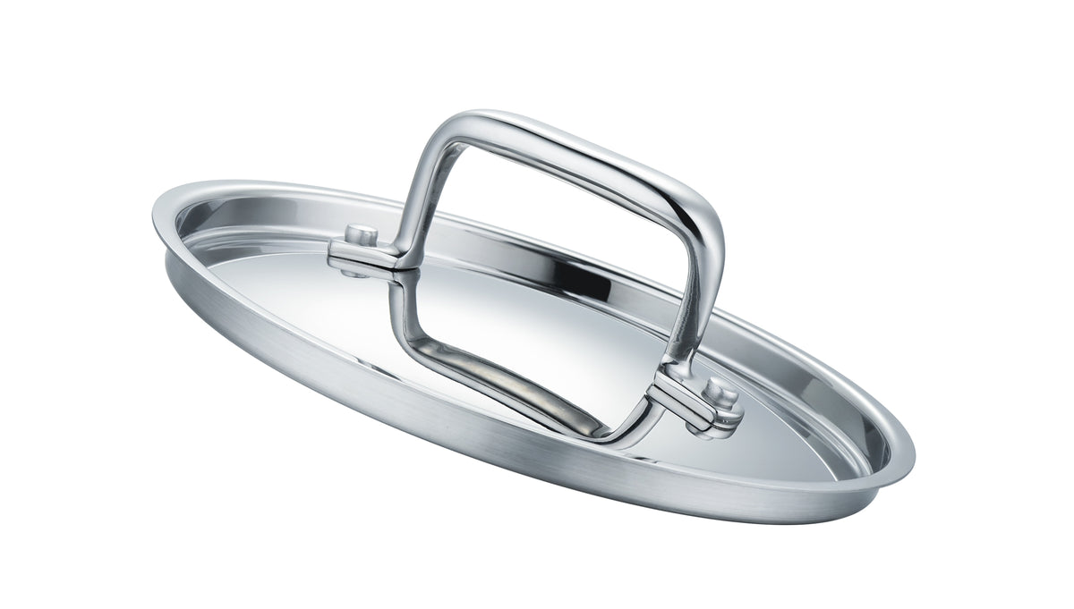 2.4QT Surgical Stainless Steel Triply Saucepan