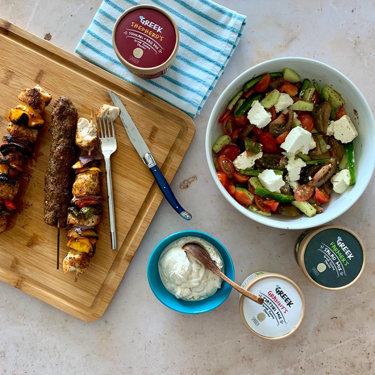 NEW! The Sparoza Greek Cuisine Classics Seasoning Set