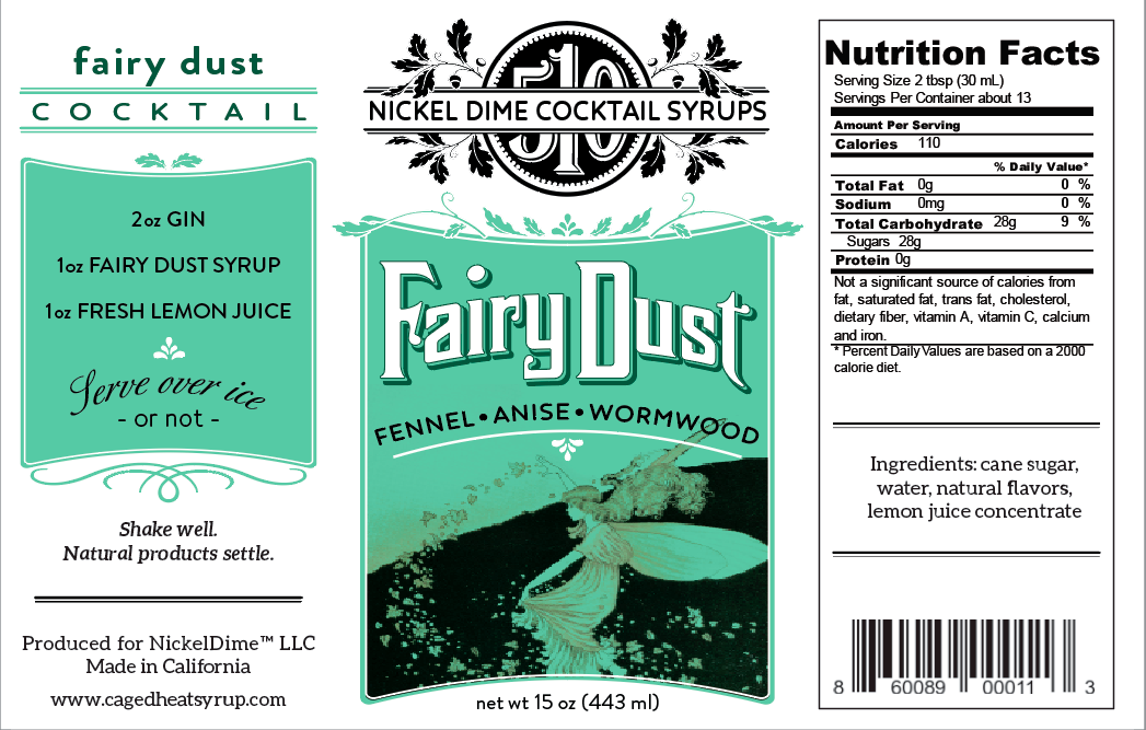 Fairy Dust Cocktail Syrup