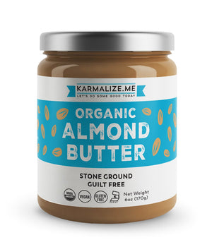 Organic Almond Butter - Glass Jar I The Party's at Mary's