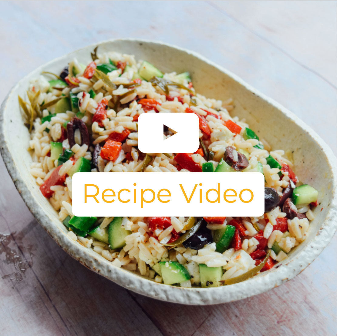 The Delicious Greek Orzo Salad Set