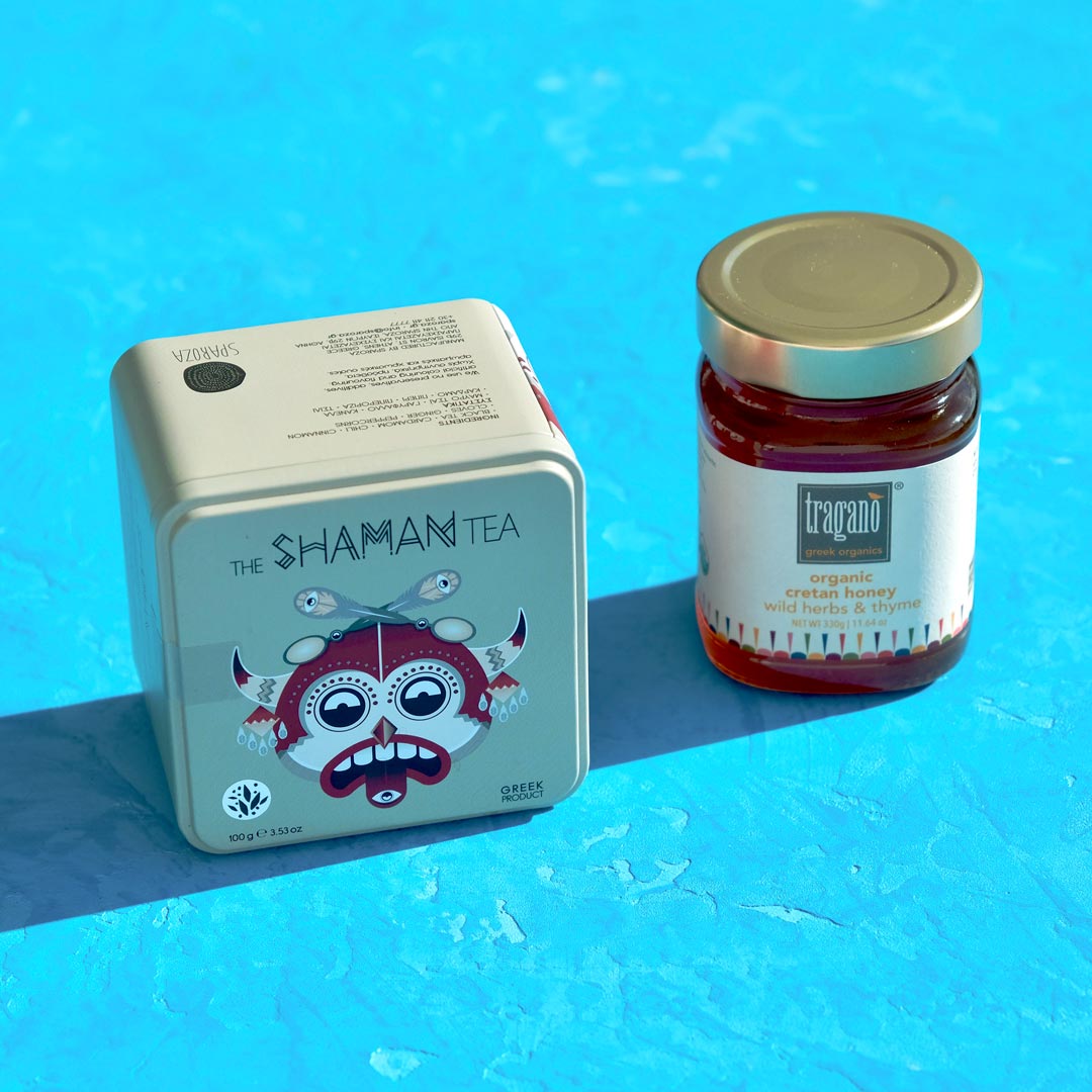 NEW! The Spicy Lift - Shaman Spicy Black Tea &amp; Cretan Honey