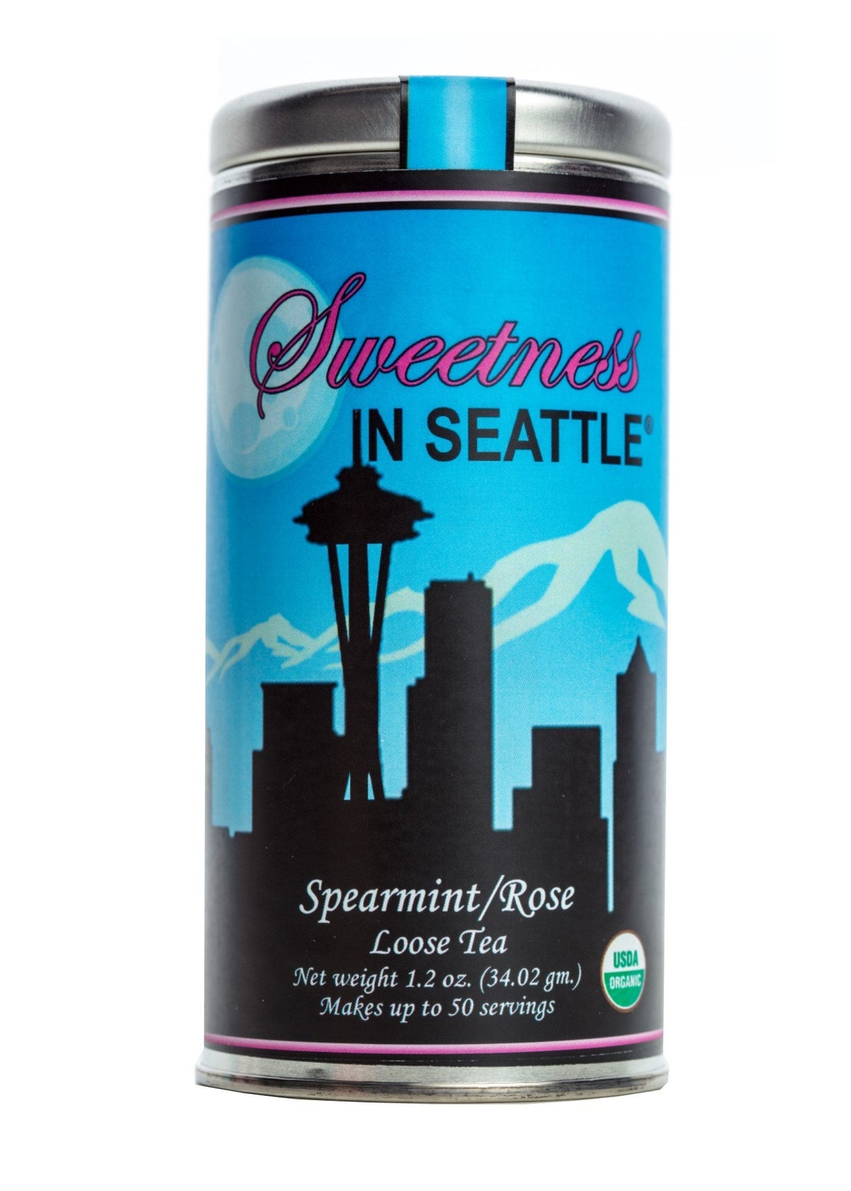 Sweetness In Seattle Loose Leaf Tea - Spearmint/Rose | The Party's at Mary's