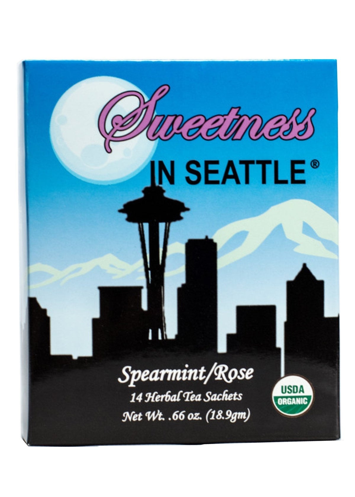 Sweetness In Seattle Tea Sachets - Spearmint/Rose | The Party&#39;s at Mary&#39;s