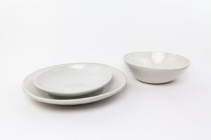 The Party's at Mary's - Dadasi Stoneware Dinner Set in Pearl