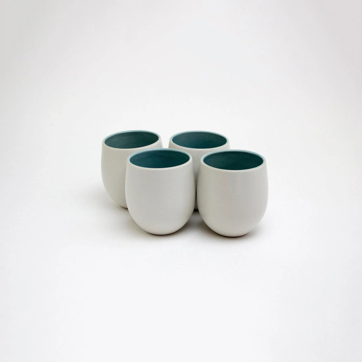 The Party&#39;s at Mary&#39;s - Large Goblet Stemless Wine Glasses in Capri - Set of 4