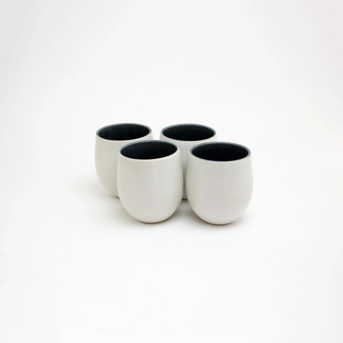 The Party&#39;s at Mary&#39;s - Large Goblet Stemless Wine Glasses in Cove - Set of 4