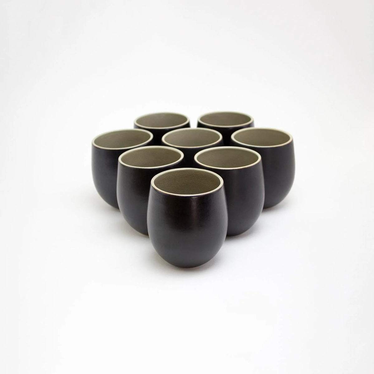 The Party&#39;s at Mary&#39;s - Large Goblet Stemless Wine Glasses in Djerba - Set of 8