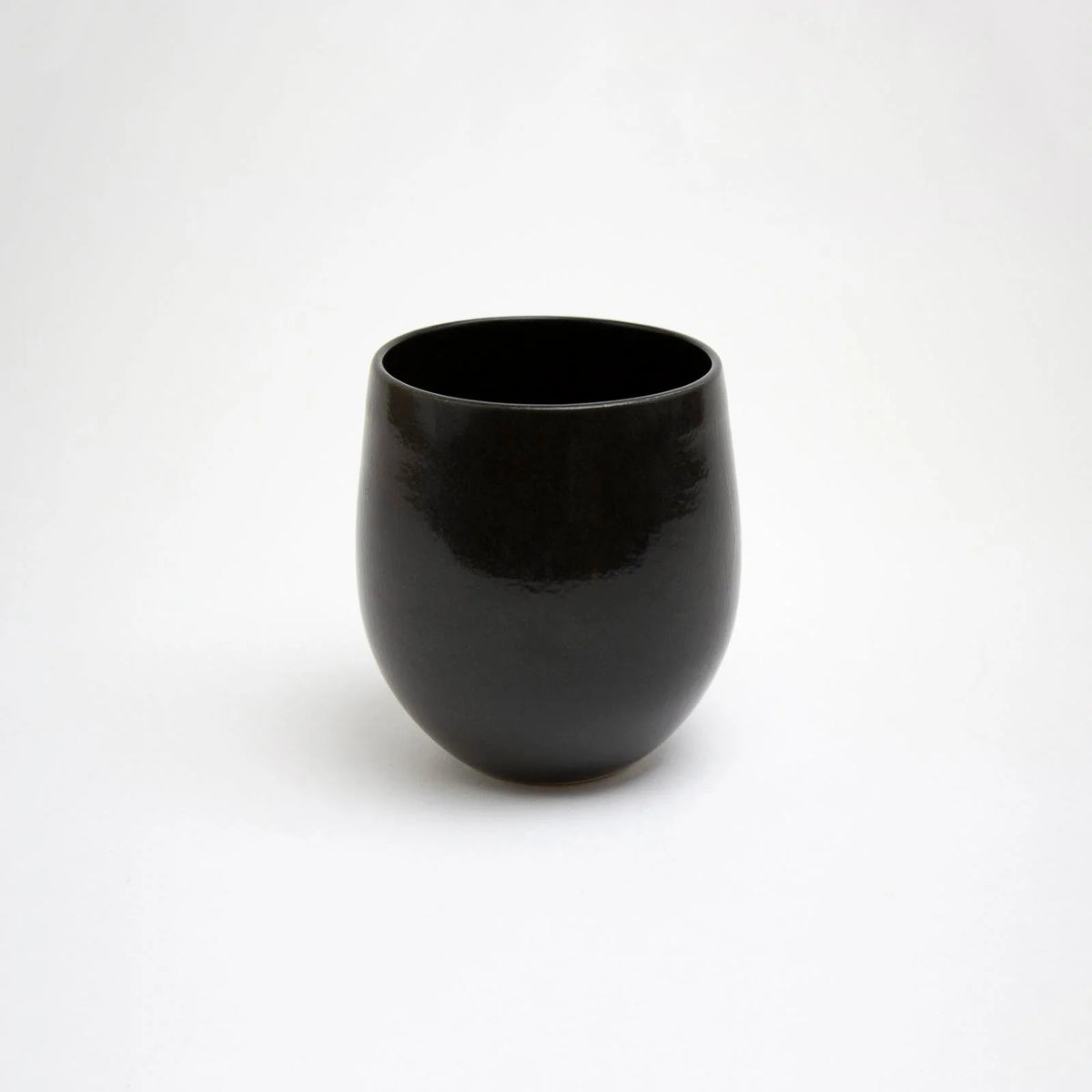 The Party&#39;s at Mary&#39;s - Large Goblet Stemless Wine Glasses in Onyx - Set of 1