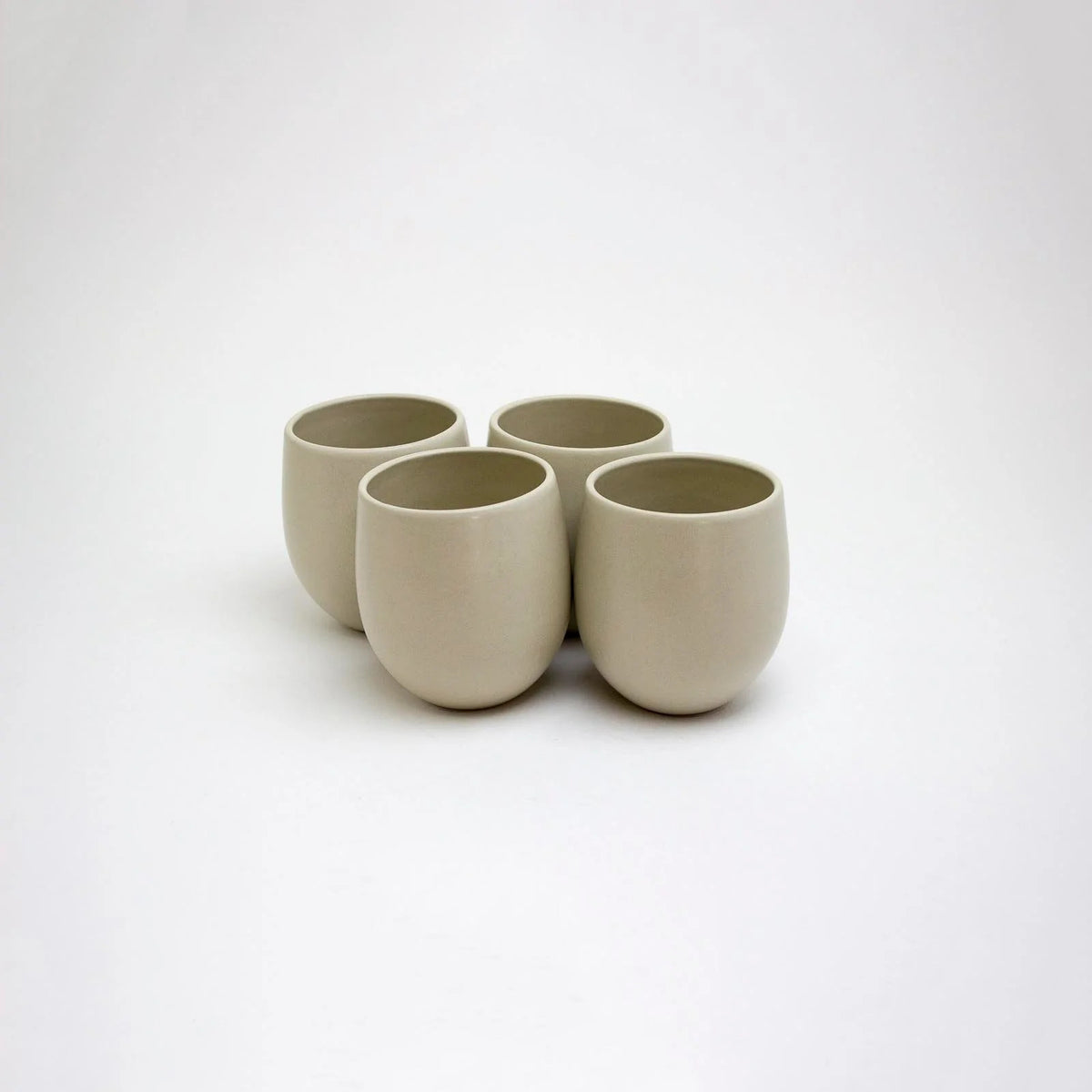 The Party&#39;s at Mary&#39;s - Large Goblet Stemless Wine Glasses in Pita - Set of 4