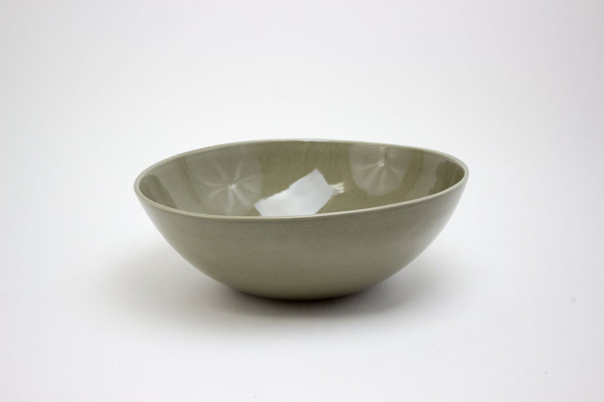 The Party&#39;s at Mary&#39;s - Large Serving Bowls in Sage