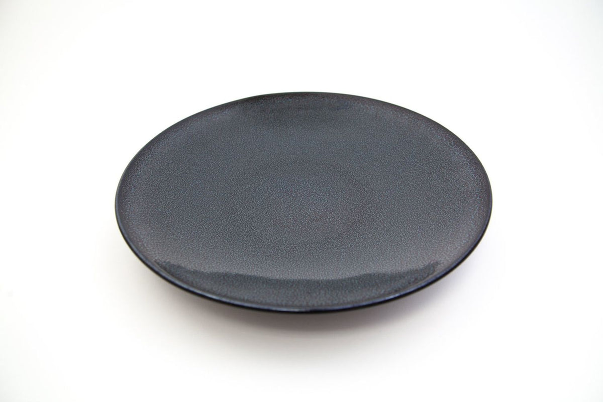 The Party&#39;s at Mary&#39;s - Presentation Stoneware Plates in Old Silver