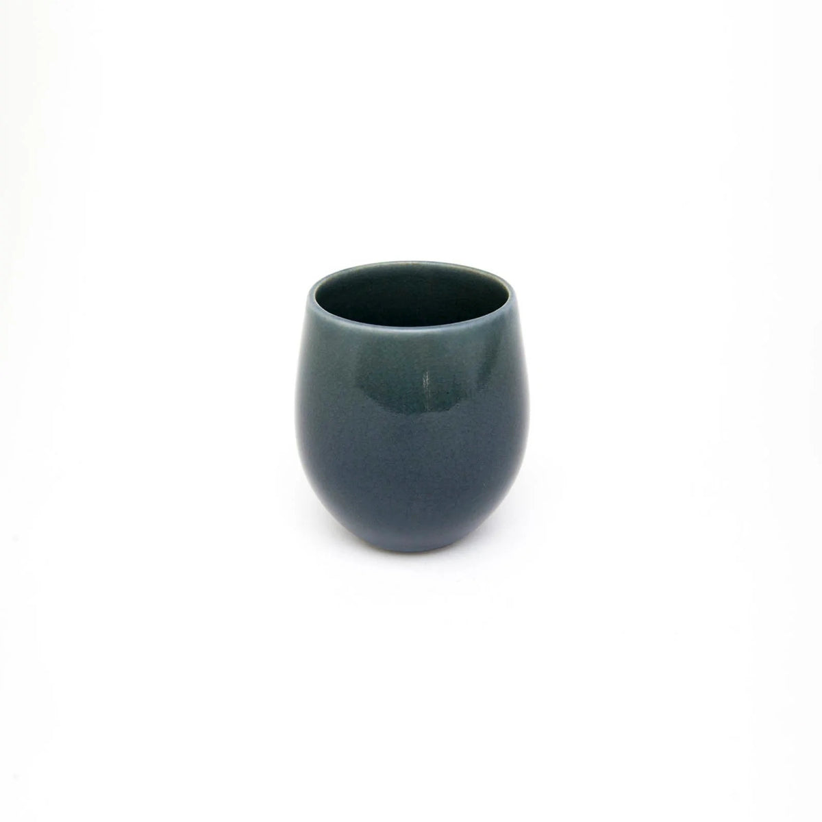 The Party's at Mary's - Regular Goblet Stemless Wine Glasses in Adriatic - Set of 1