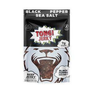 The Party's at Mary's - Sea Salt & Black Pepper Beef Jerky - Front
