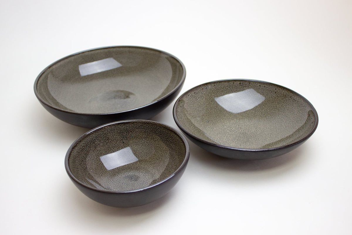 The Party&#39;s at Mary&#39;s - Stoneware Bowls Set in Dusk