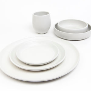 The Party's at Mary's - Stoneware Dinnerware Set in Chalk - Set of 1