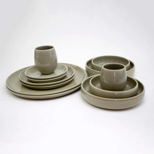 The Party's at Mary's - Stoneware Dinnerware Set in Desert - Set of 2